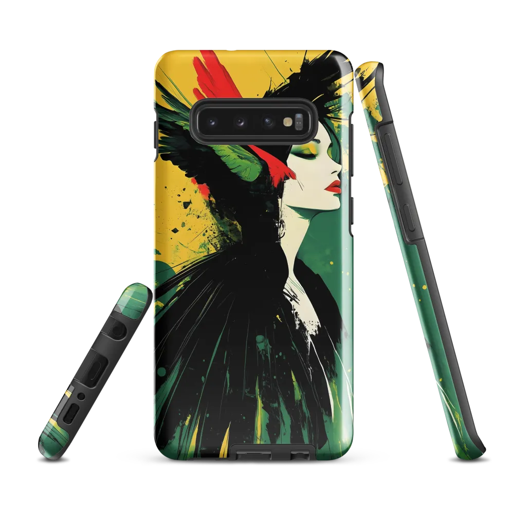 Embrace of the Wings | Phone Case |  S10 Plus | Tough Case | Glossy