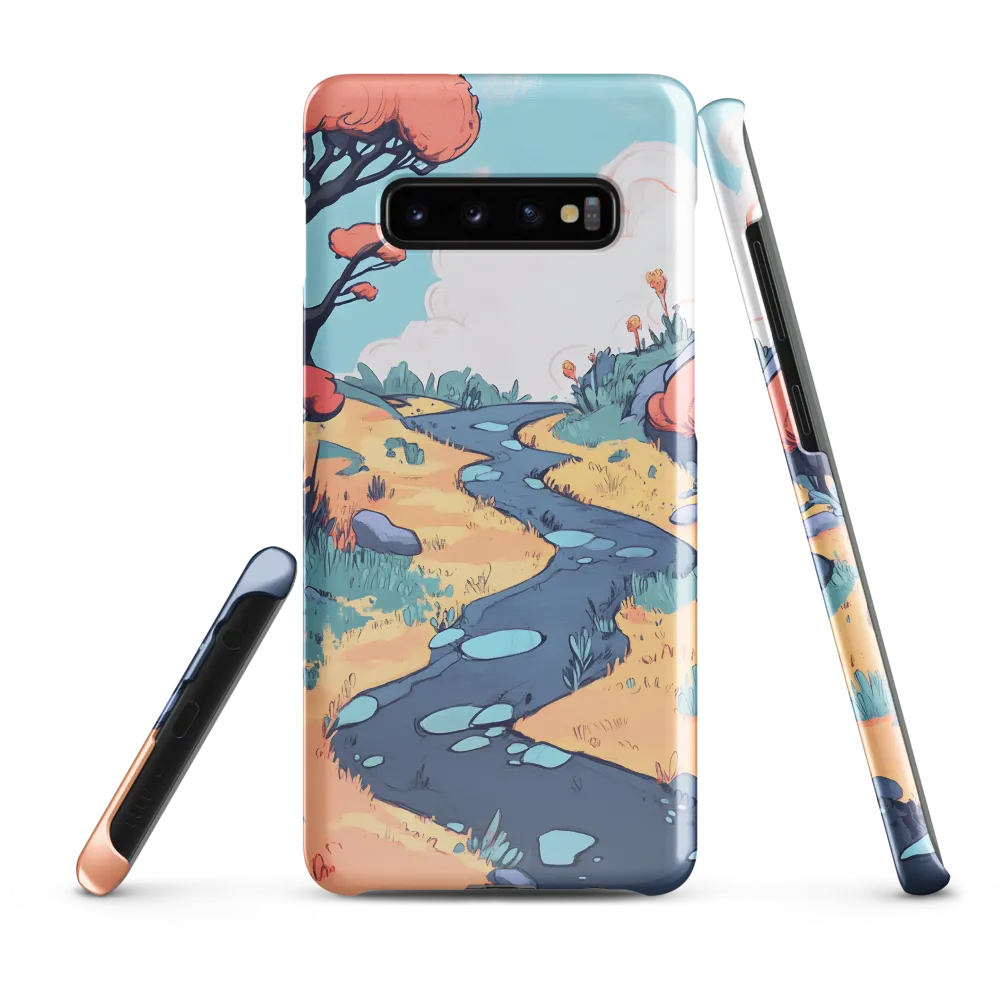 Whimsical Pathway through Enchanted Hills | Phone Case |  S10 Plus | Snap Case | Glossy