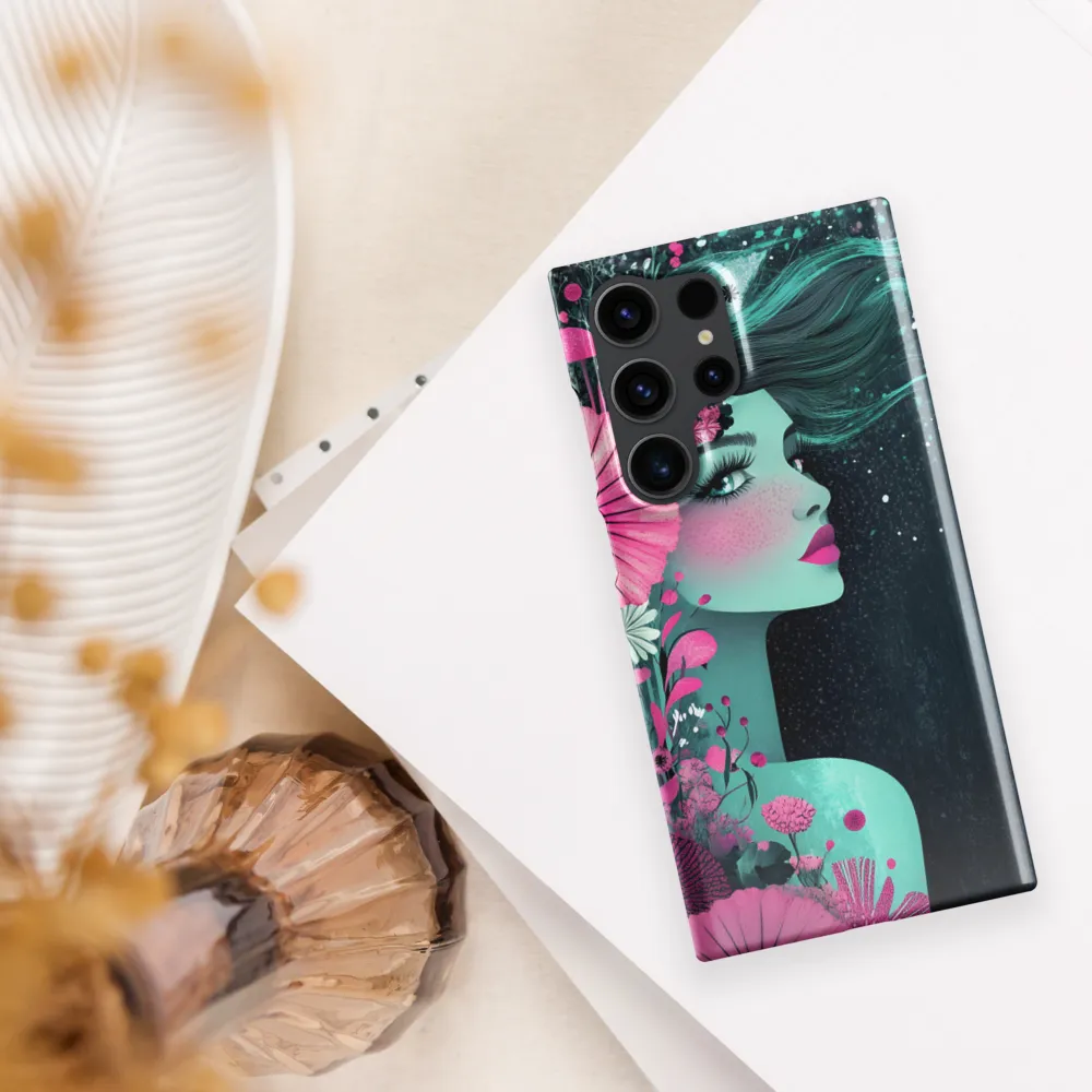 Floral Harmony: Portrait of Serenity