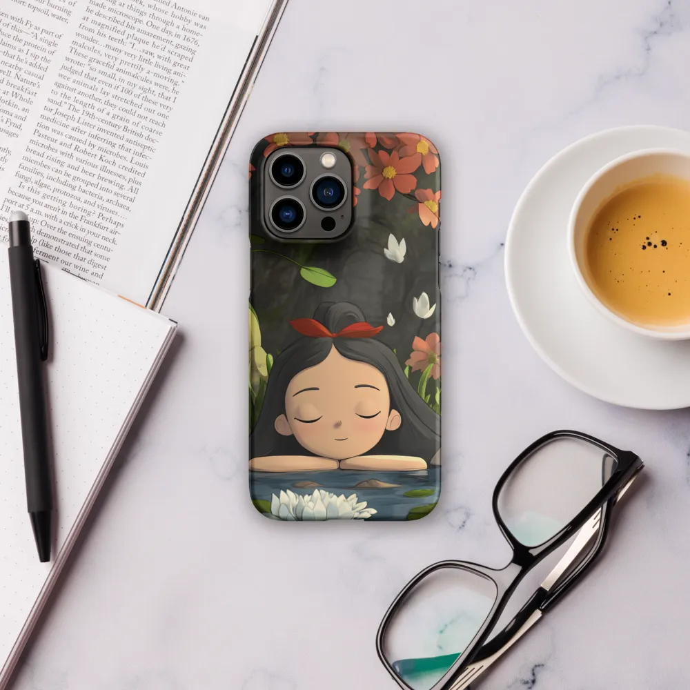 Tranquility by the Waterside | Phone Case |  14 Pro Max | Snap Case | Matte
