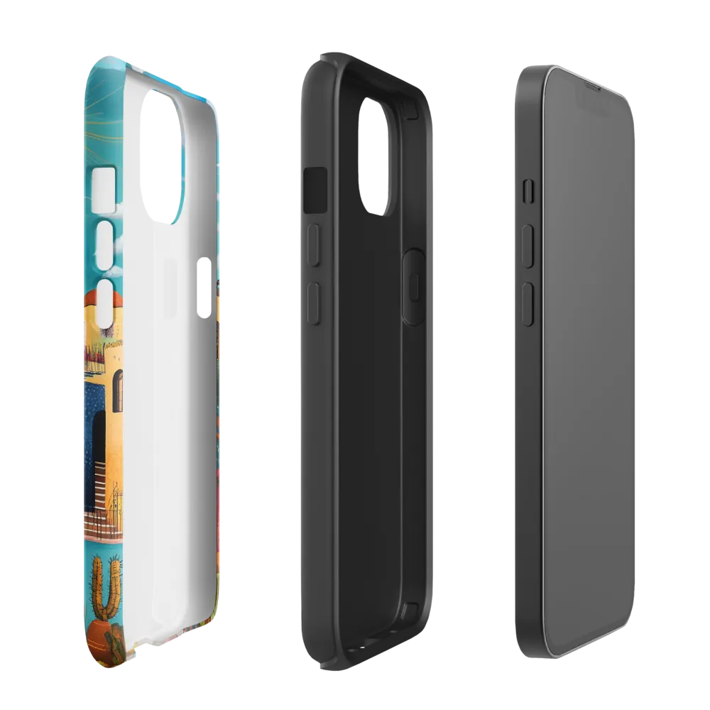 Colorful Architectural Harmony | Phone Case |  13 | Tough Case | Matte