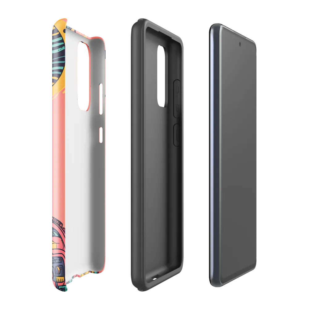 Exploration Beyond: A Digital Astronaut | Phone Case |  S20 FE | Tough Case | Glossy
