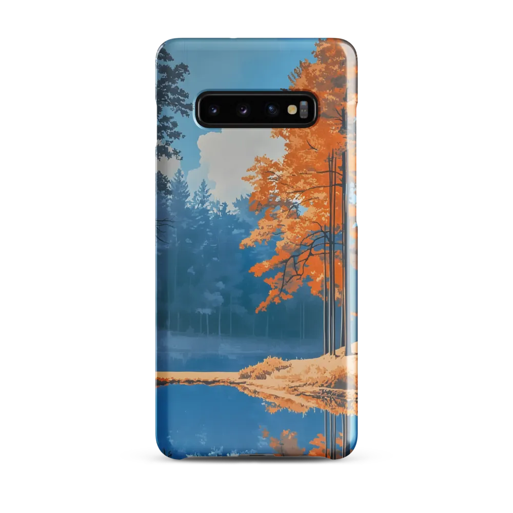 Autumn Reflections | Phone Case |  S10 Plus | Snap Case | Glossy