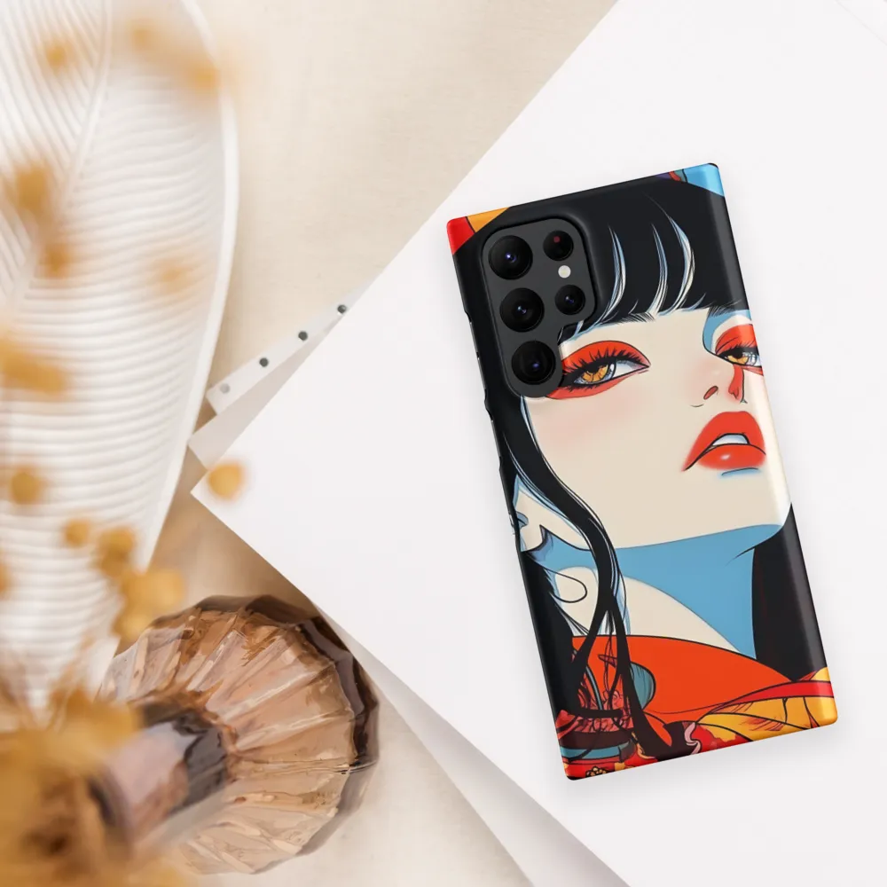 Vibrant Elegance | Phone Case |  S22 Ultra | Snap Case | Matte