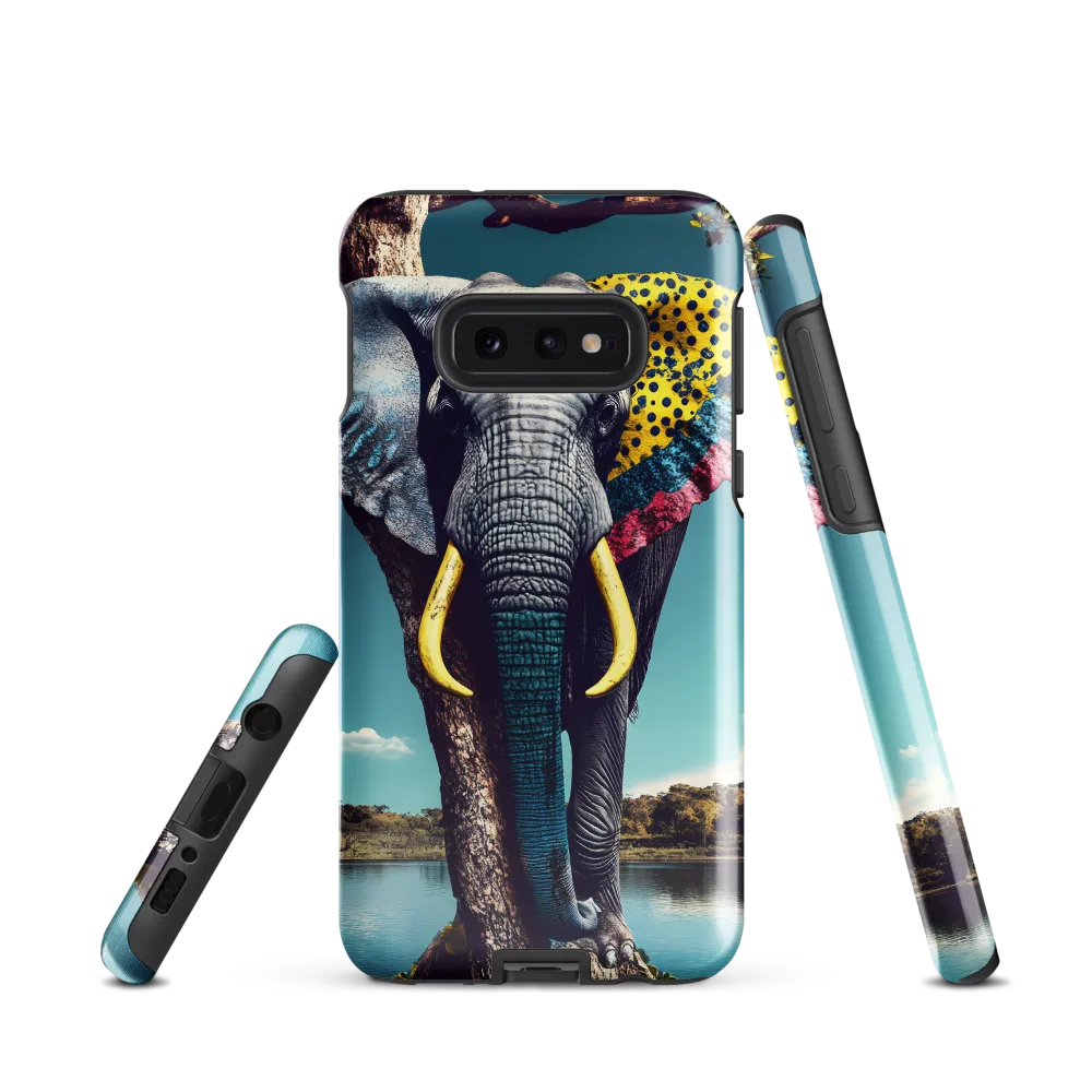 Playful Elegance: The Surreal Elephant