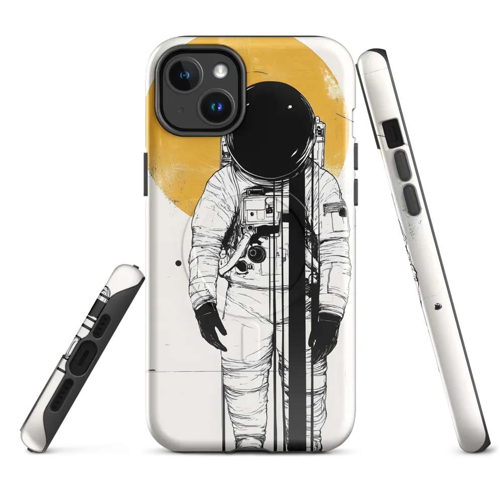 Isolation in Space | Phone Case |  14 Plus | MagSafe® Tough Case | Glossy