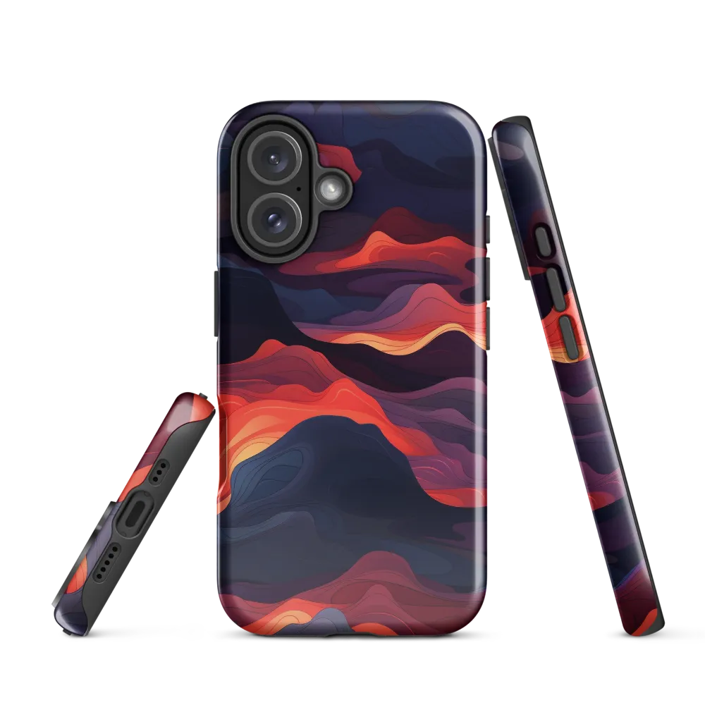 Ethereal Waves of Color | Phone Case |  16 | Tough Case | Glossy
