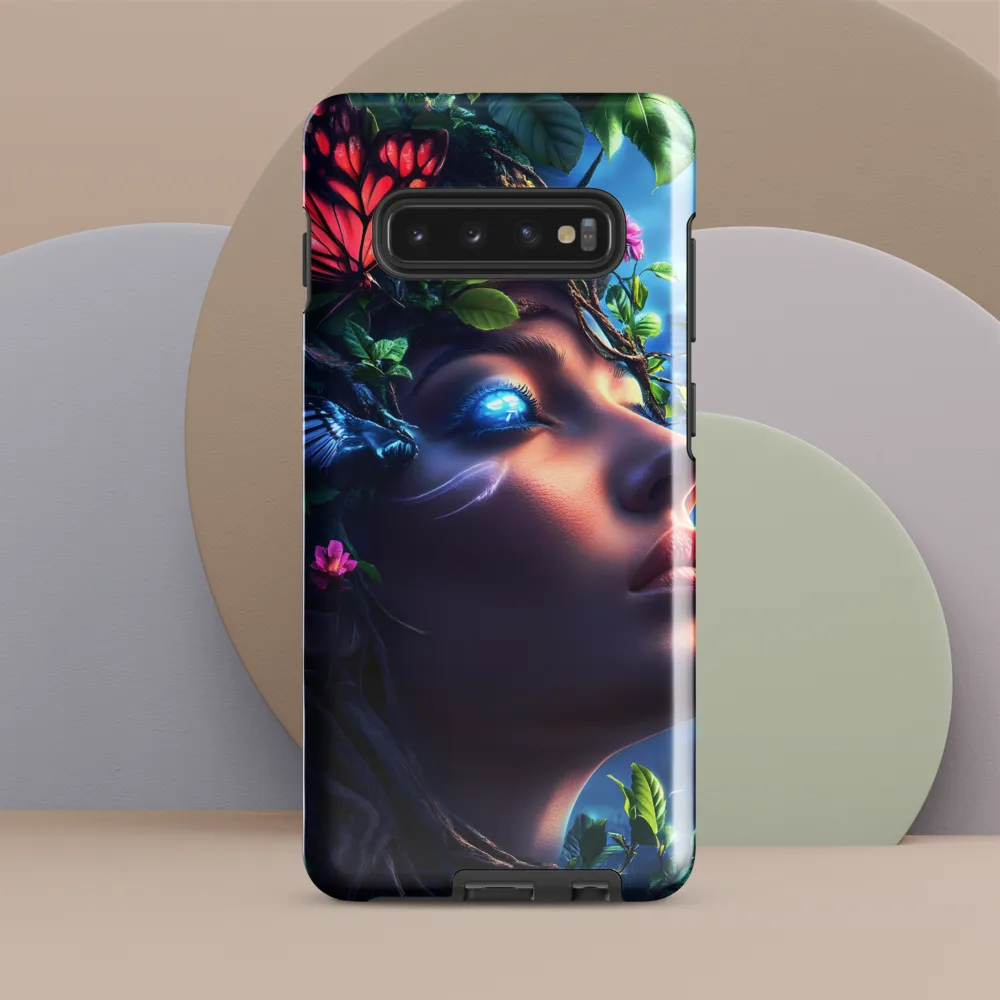 Nature's Enchantment: A Surreal Portrait | Phone Case |  S10 Plus | Tough Case | Glossy