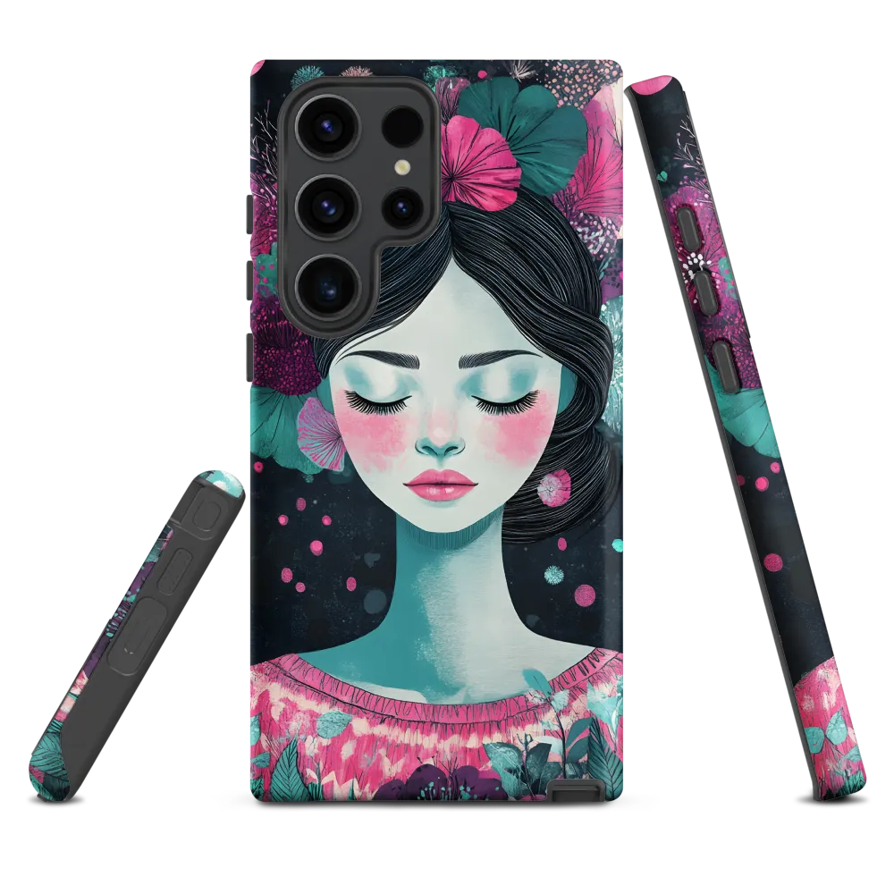 Embrace of Floral Serenity