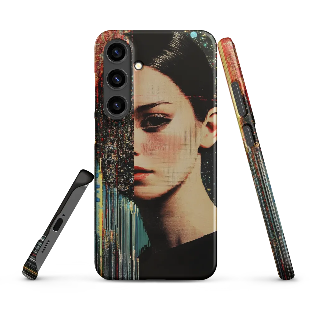 Half-Light: Glitched Portrait