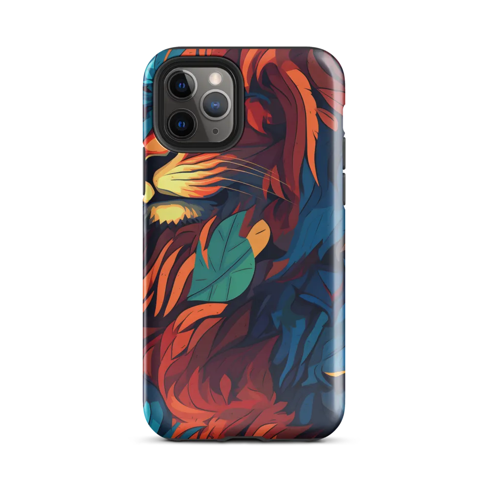 Harmony of Strength: The Lion and Nature
