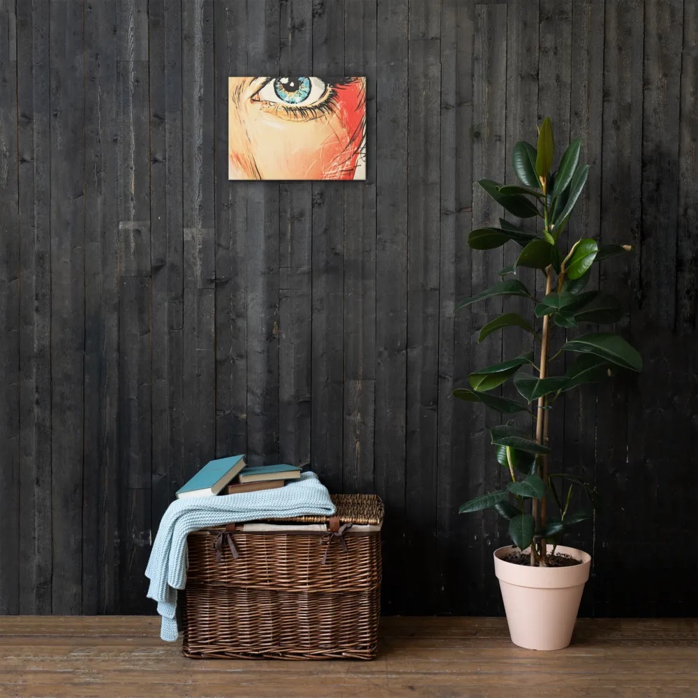 Gaze of Emotion | Thin Canvas | 12″×16″