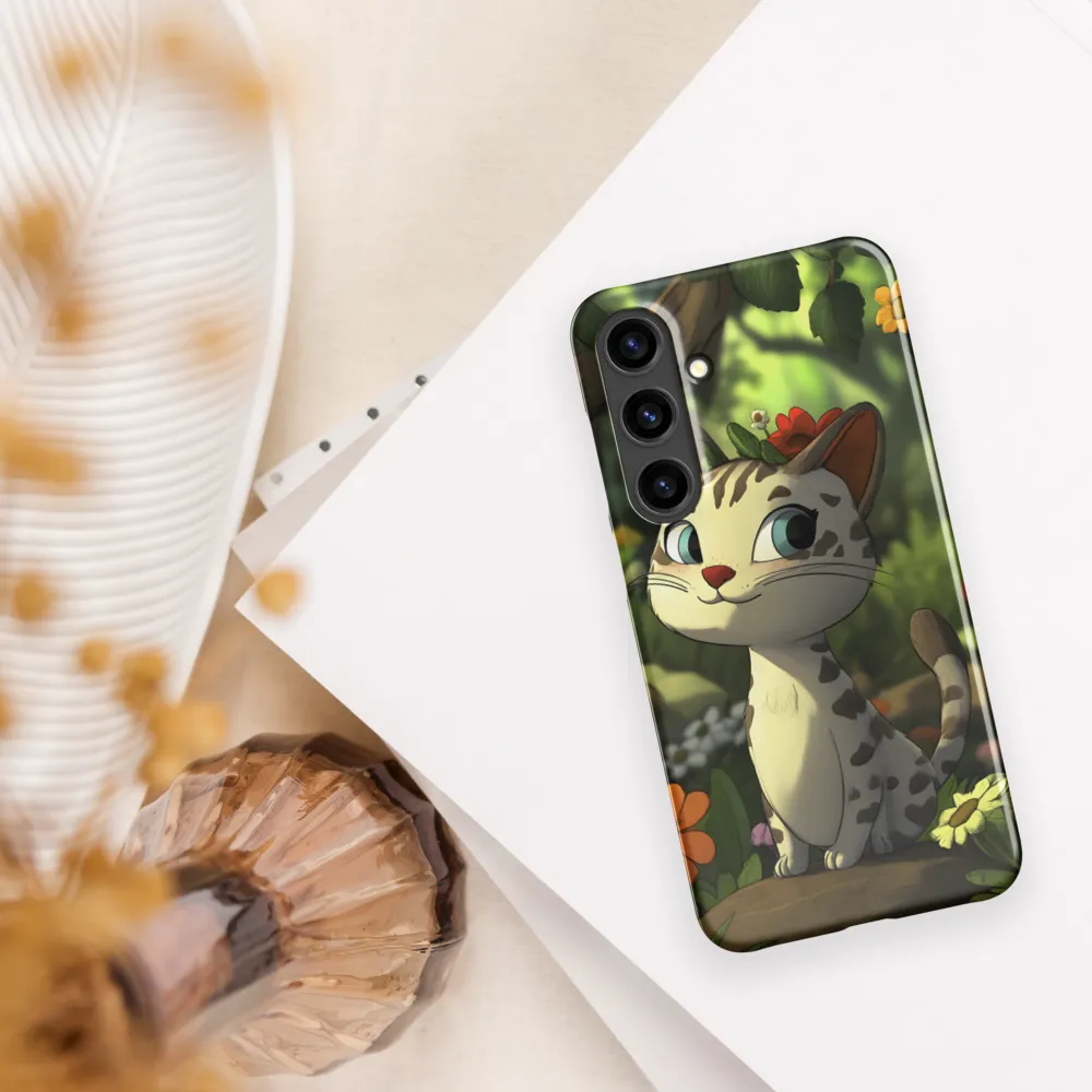 Whimsical Forest Cat