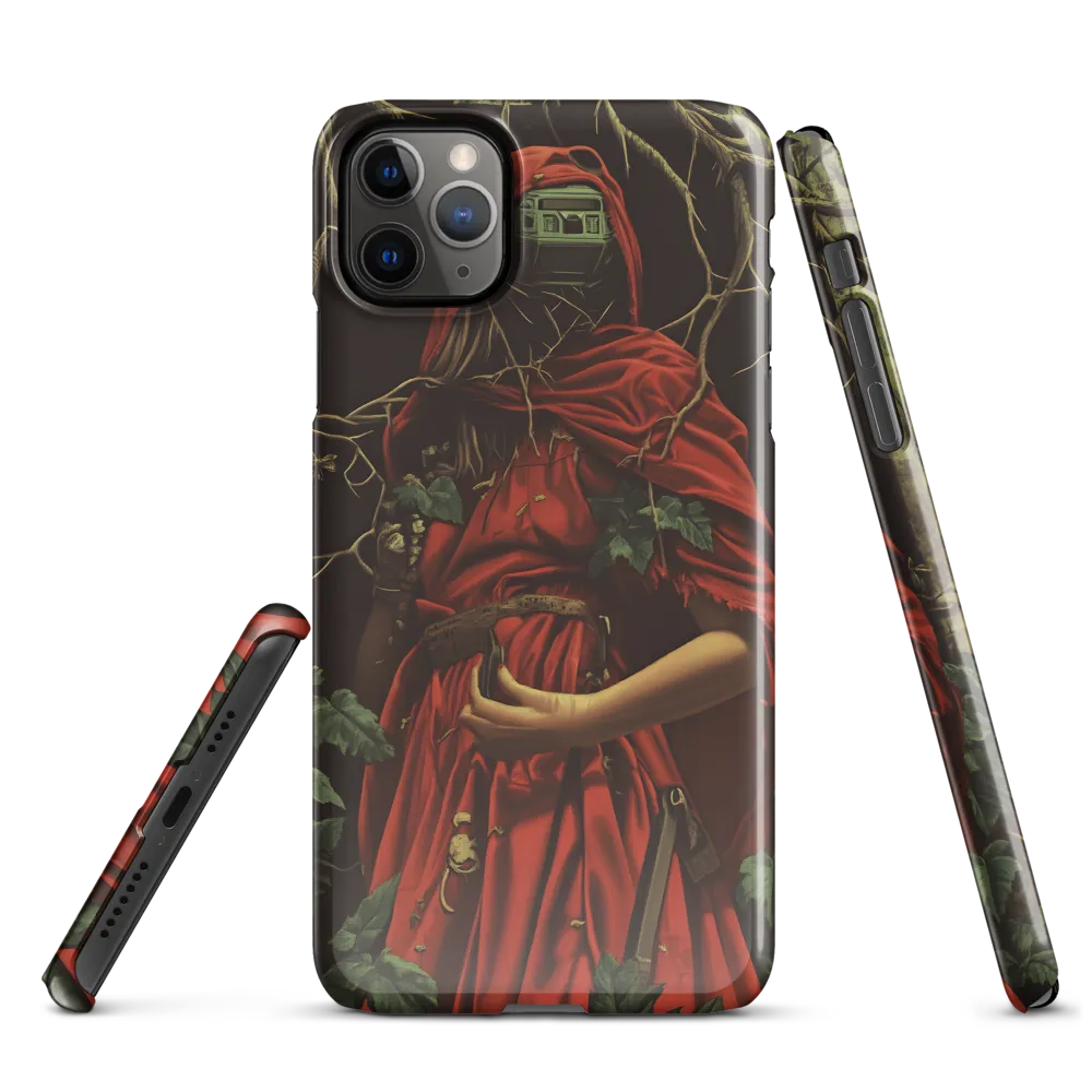 The Enigmatic Cloaked Traveler | Phone Case |  11 Pro Max | Snap Case | Glossy