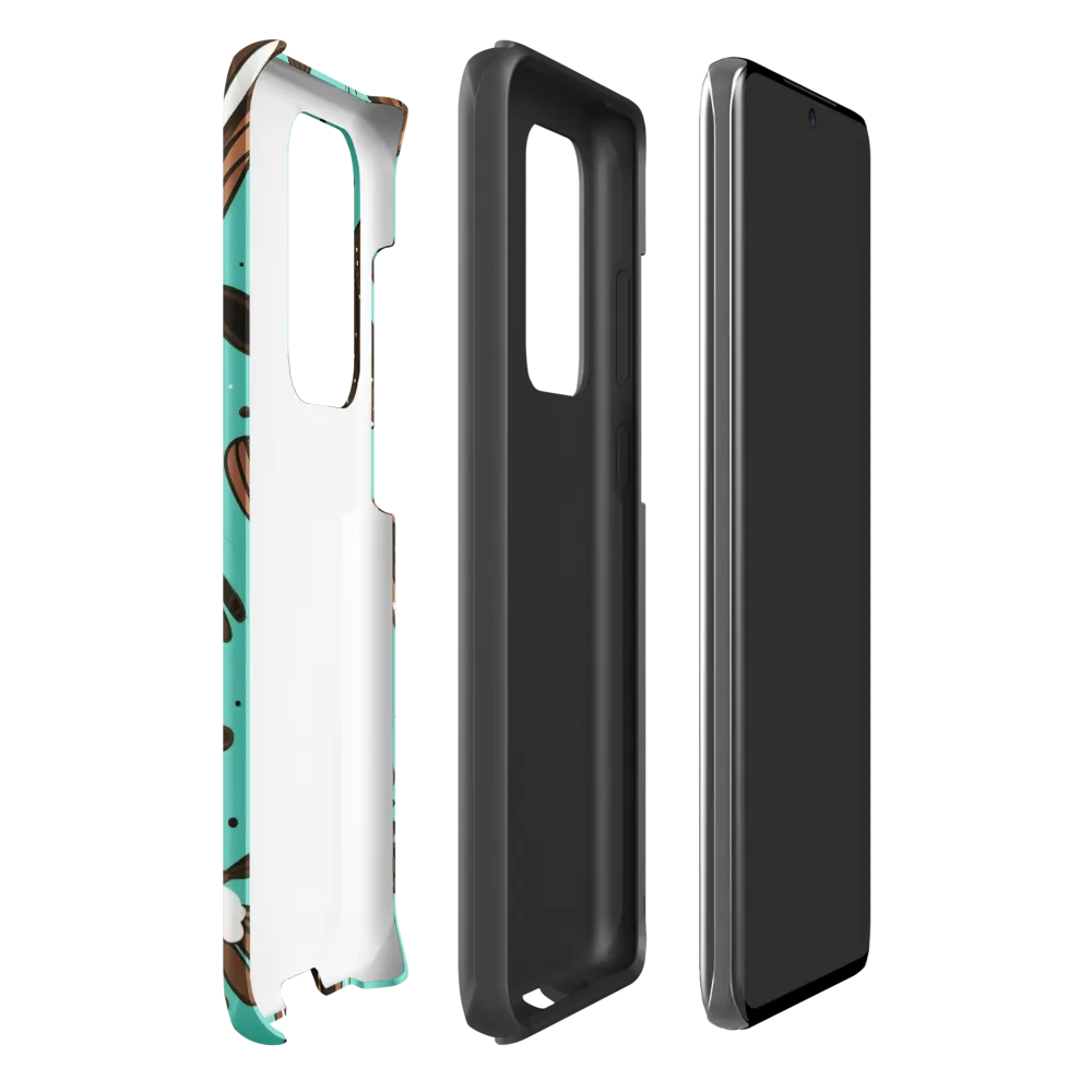 Whimsical Culinary Print | Phone Case |  S20 Ultra | Tough Case | Matte