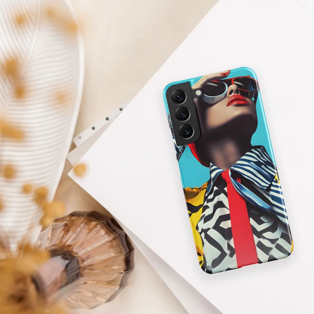 Chic Confidence in Bold Patterns