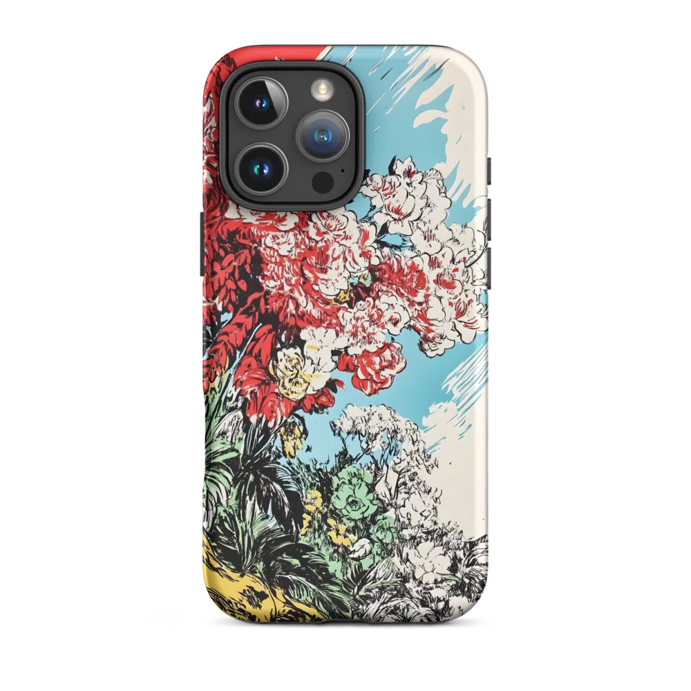 Floral Symphony in Bold Colors