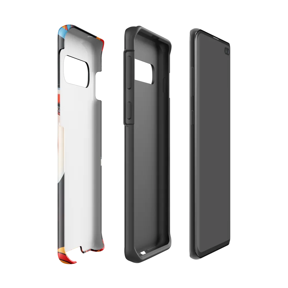 Vibrant Elegance | Phone Case |  S10 | Tough Case | Glossy
