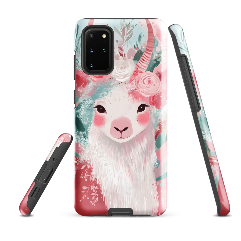 Spring Whimsy: The Floral Goat
