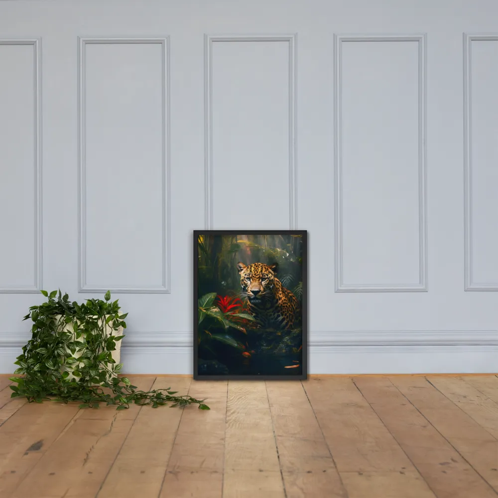 Echoes of the Wild | Poster with Black Frame | 18″×24″