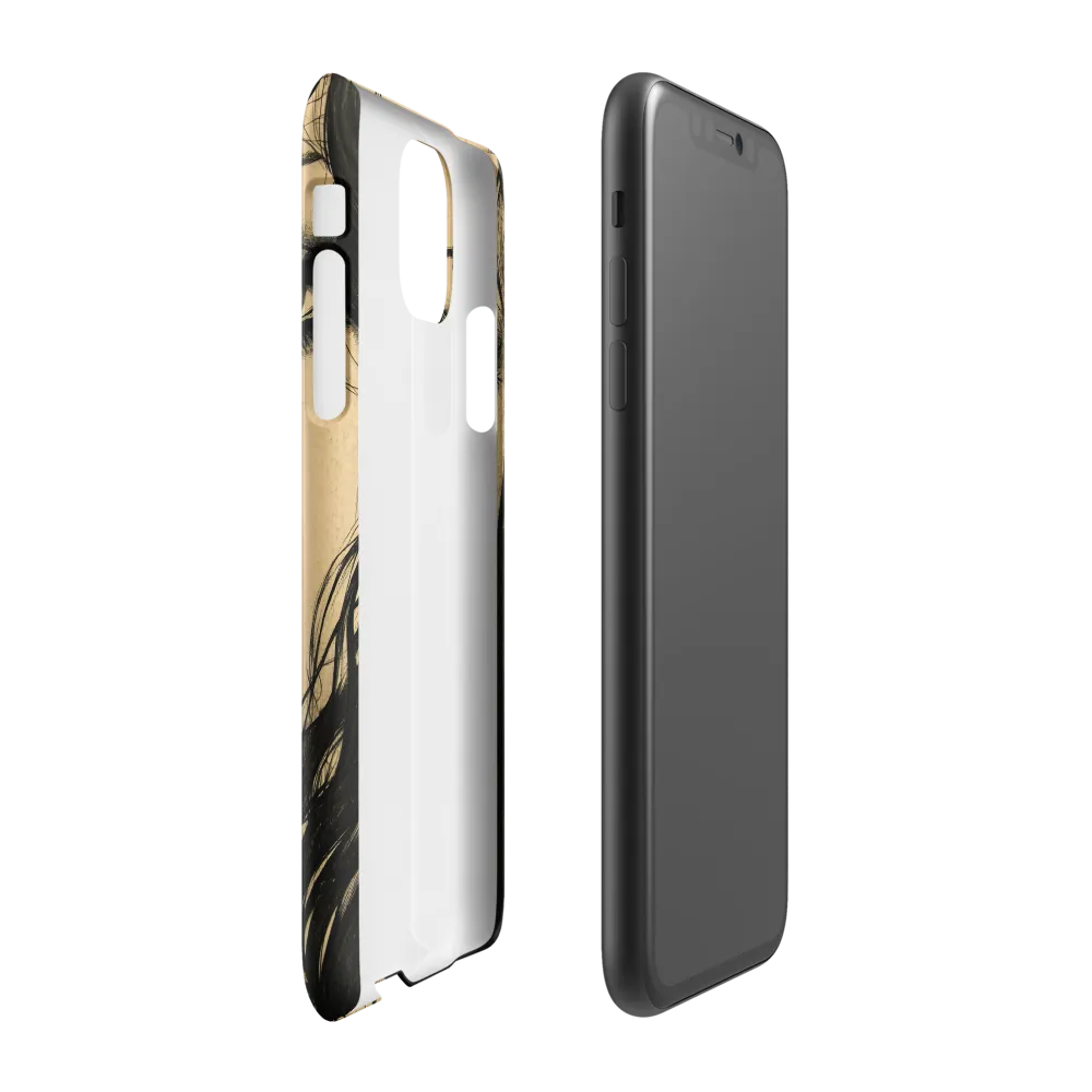 Enigmatic Gaze | Phone Case |  11 | Snap Case | Glossy