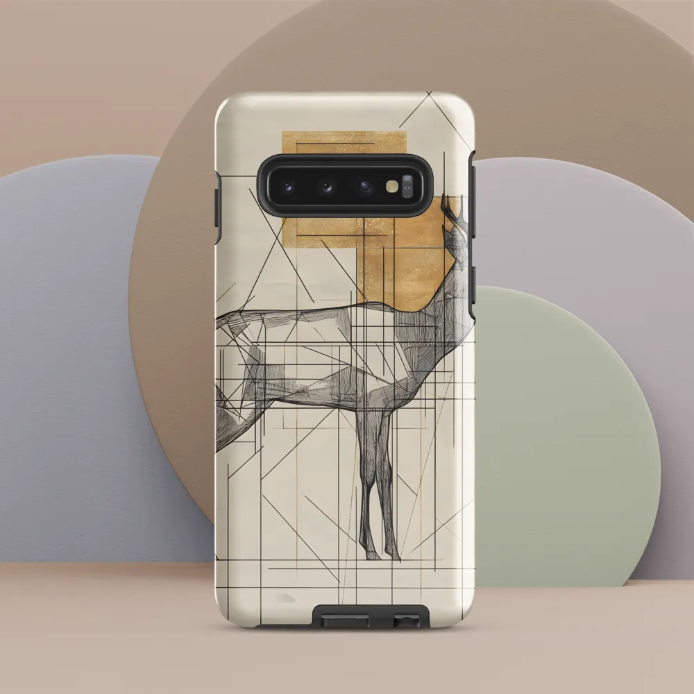 Geometric Elegance: The Majestic Deer