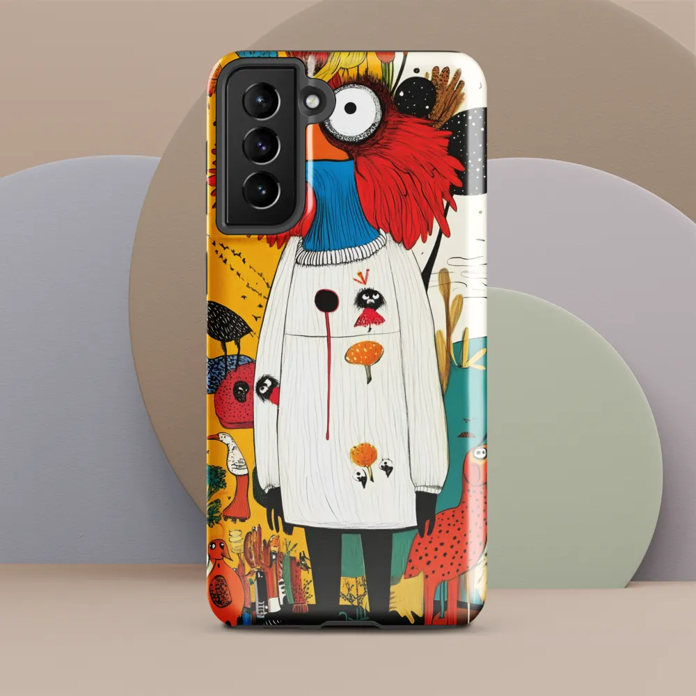 Whimsical Bird's Embrace