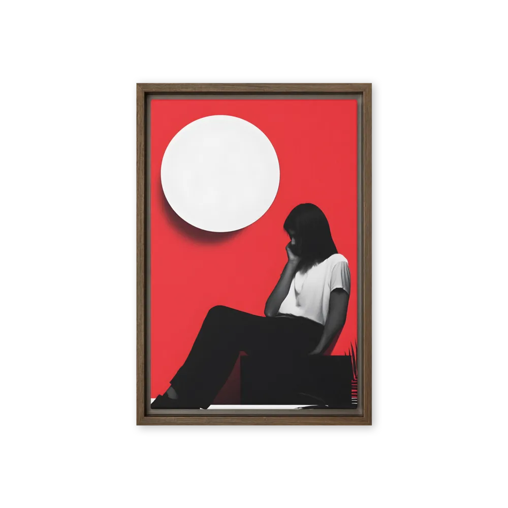 Contemplation in Red