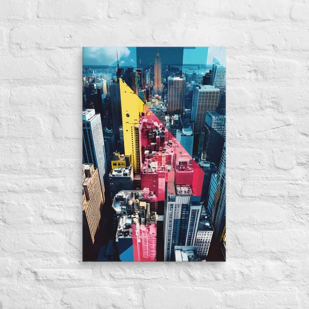 Dynamic Urban Symphony | Canvas | 16″×24″