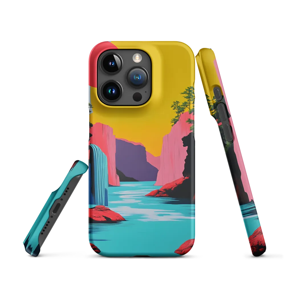 Dreamscape of Pink Cliffs and Turquoise Waters