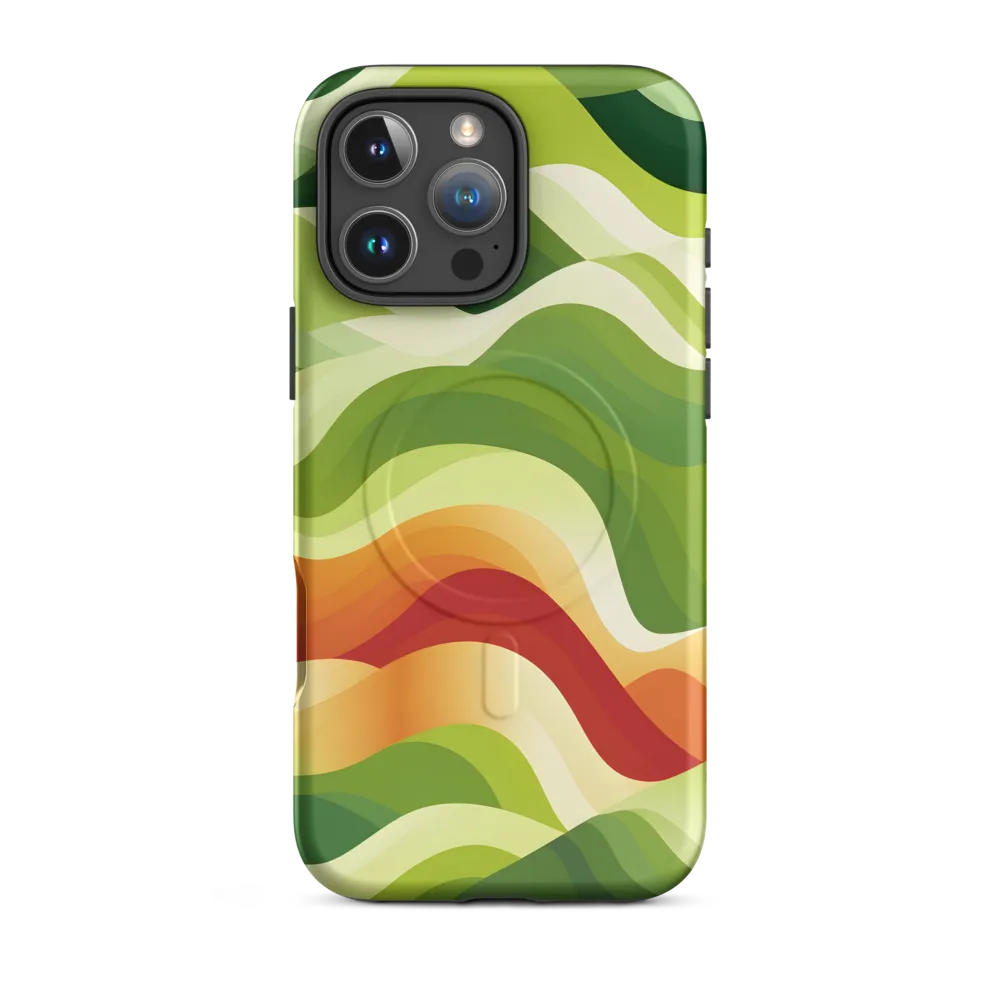Waves of Nature | Phone Case |  16 Pro Max | MagSafe® Tough Case | Matte