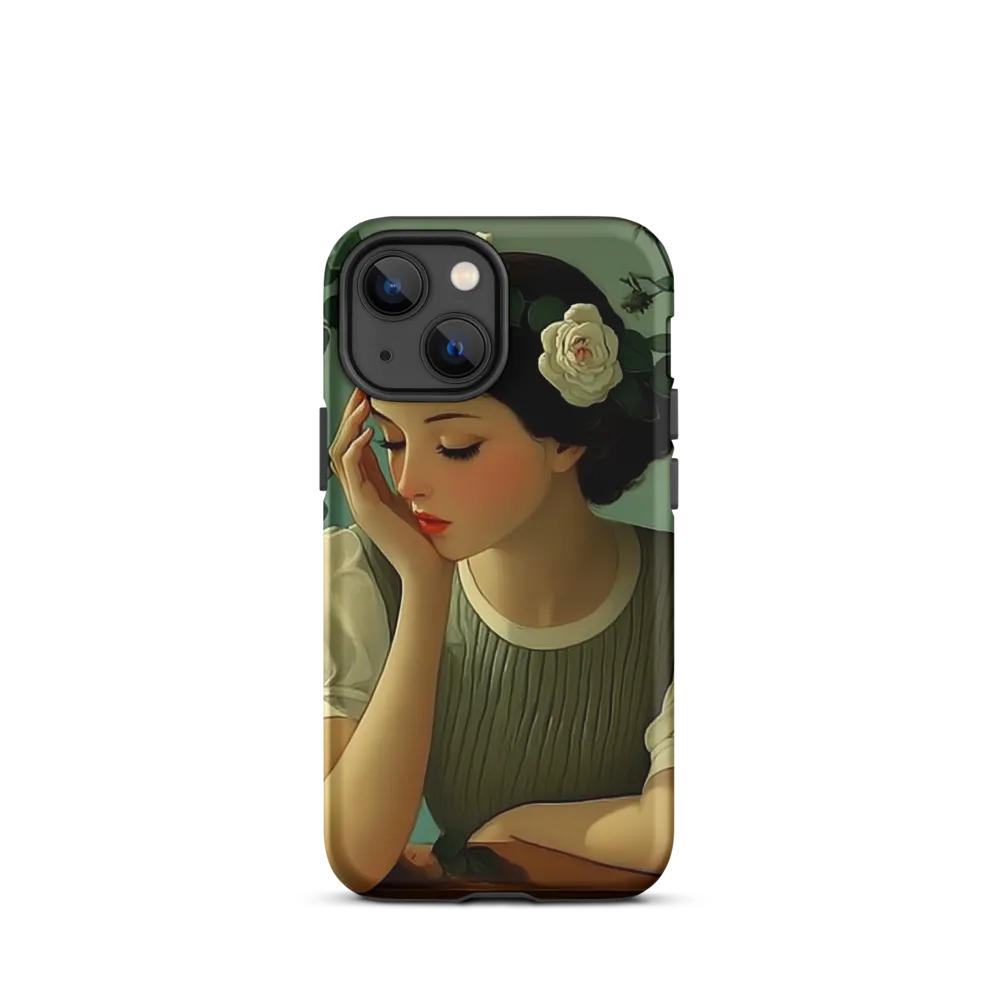 Whispers of Serenity | Phone Case |  13 mini | Tough Case | Matte