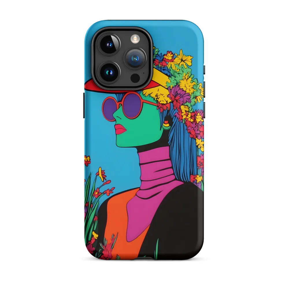 Botanical Elegance | Phone Case |  15 Pro Max | Tough Case | Matte