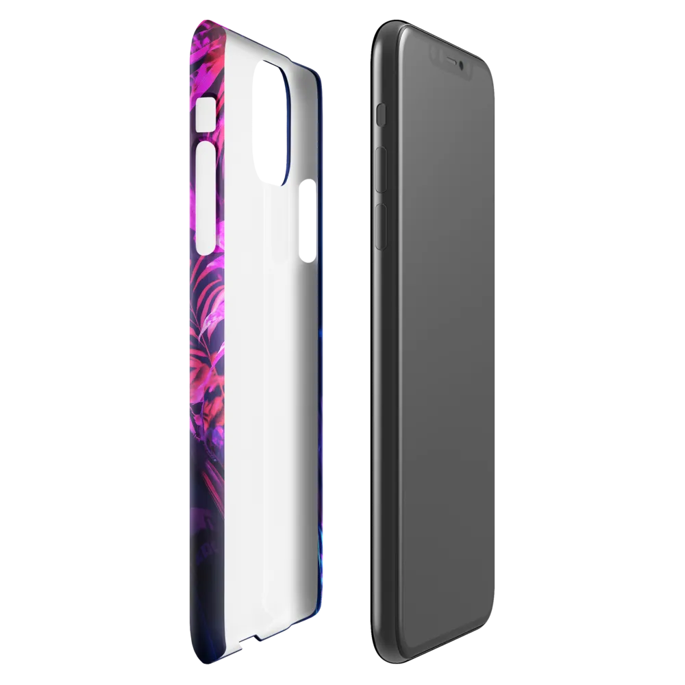 Neon Dreams: A Cyberpunk Portrait | Phone Case |  11 Pro Max | Snap Case | Glossy