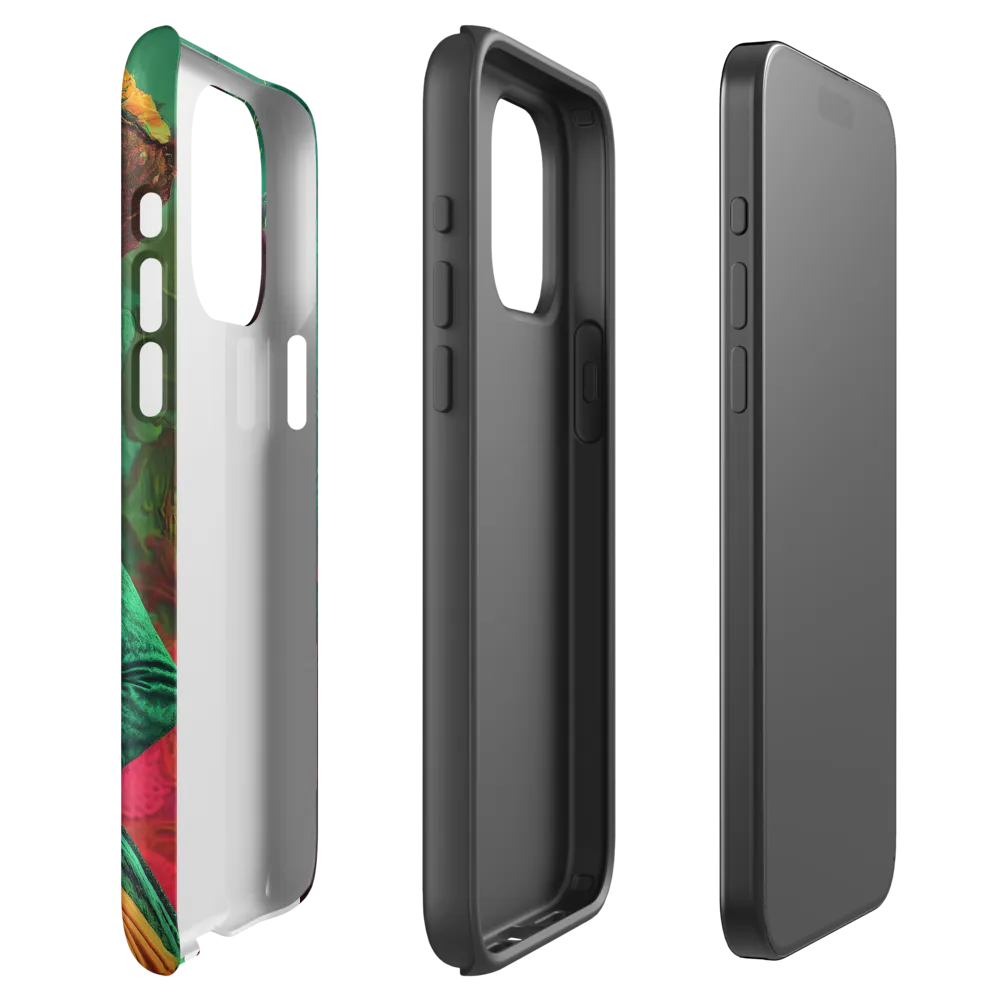 Ethereal Elegance in Color | Phone Case |  15 Pro Max | Tough Case | Matte