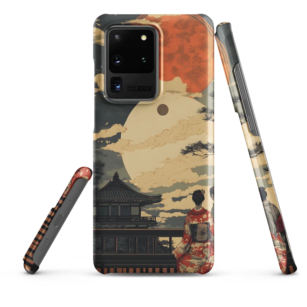 Under the Embrace of the Moon | Phone Case |  S20 Ultra | Snap Case | Matte