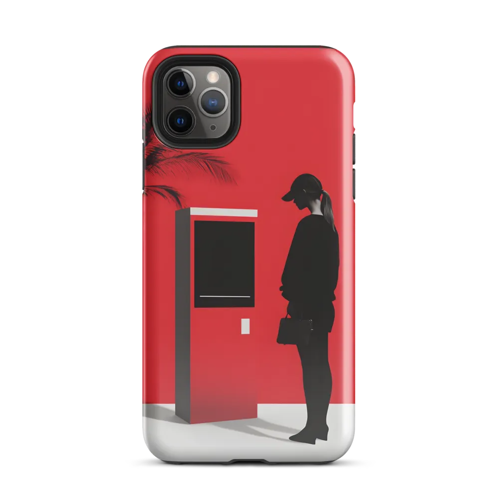 Contemplation in Red | Phone Case |  11 Pro Max | Tough Case | Glossy