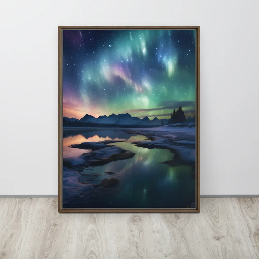 Ethereal Aurora: A Night Under the Stars