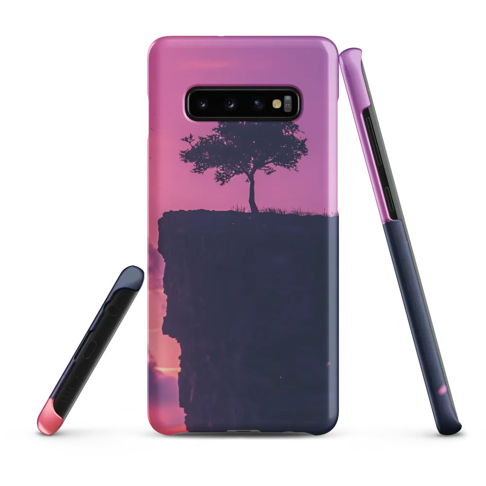 Solitude on the Edge | Phone Case |  S10 Plus | Snap Case | Matte