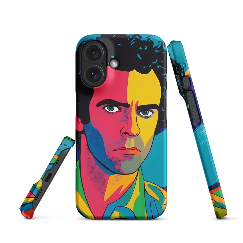 Electric Visage: A Portrait of Vibrance