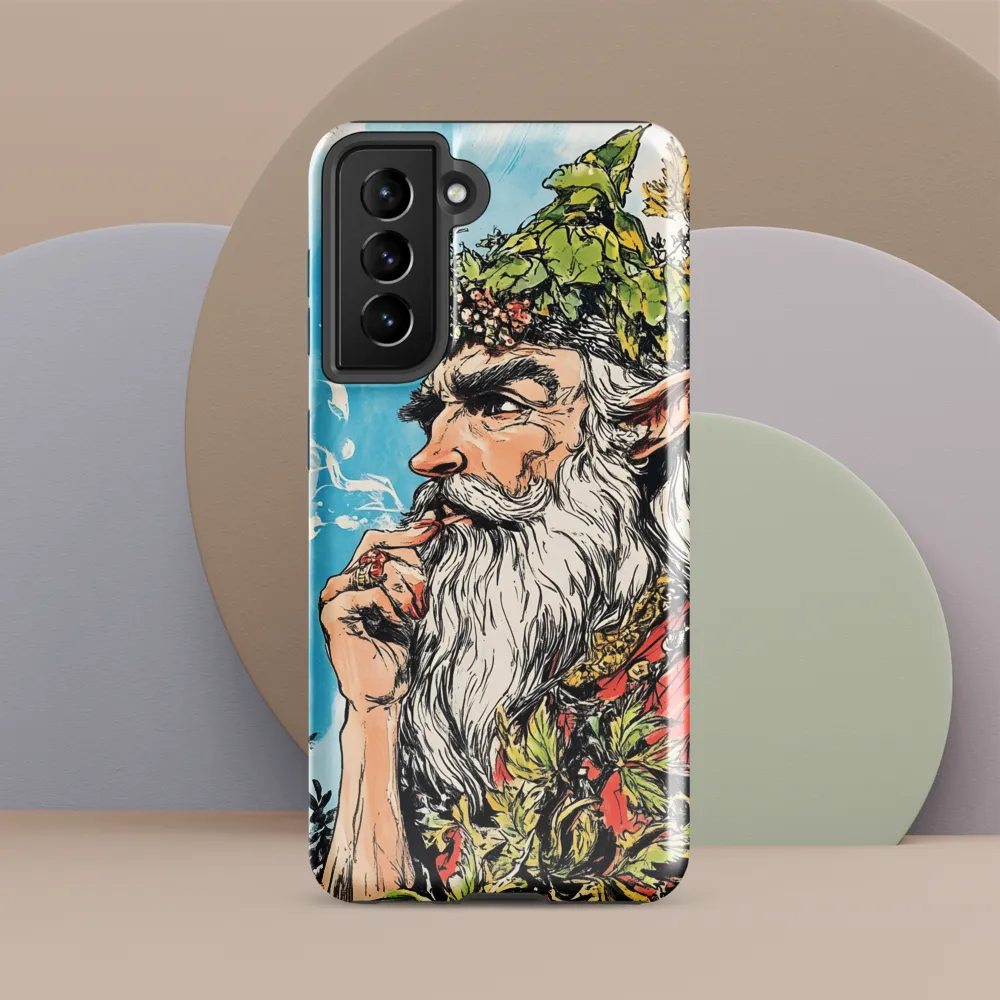 Wisdom of the Nature Spirit | Phone Case |  S21 | Tough Case | Glossy