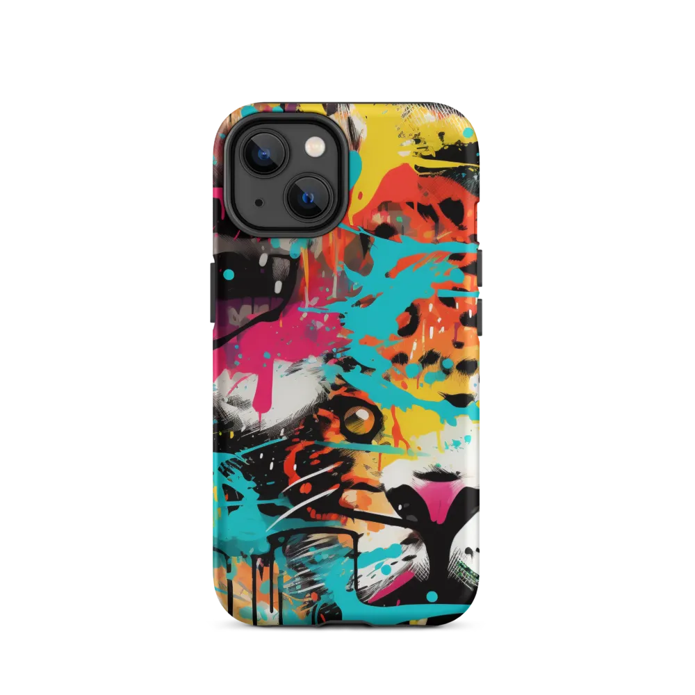 Fierce Fusion: Tiger and Lion in Graffiti