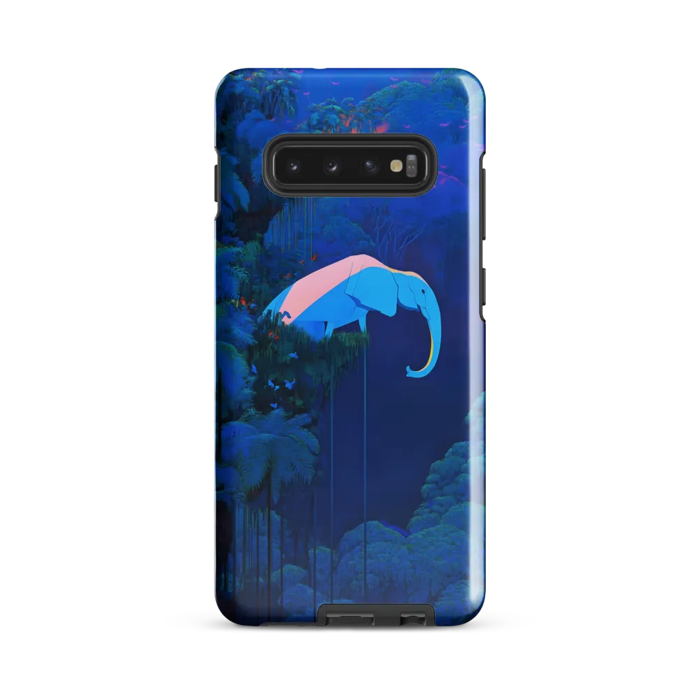 Floating Dreams: The Elephant in the Jungle | Phone Case |  S10 Plus | Tough Case | Glossy