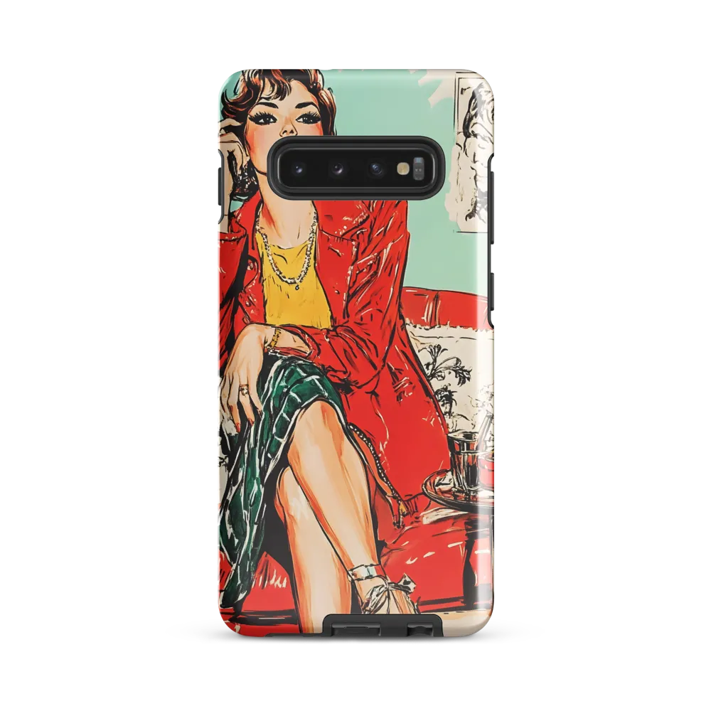 Chic Confidence | Phone Case |  S10 Plus | Tough Case | Glossy