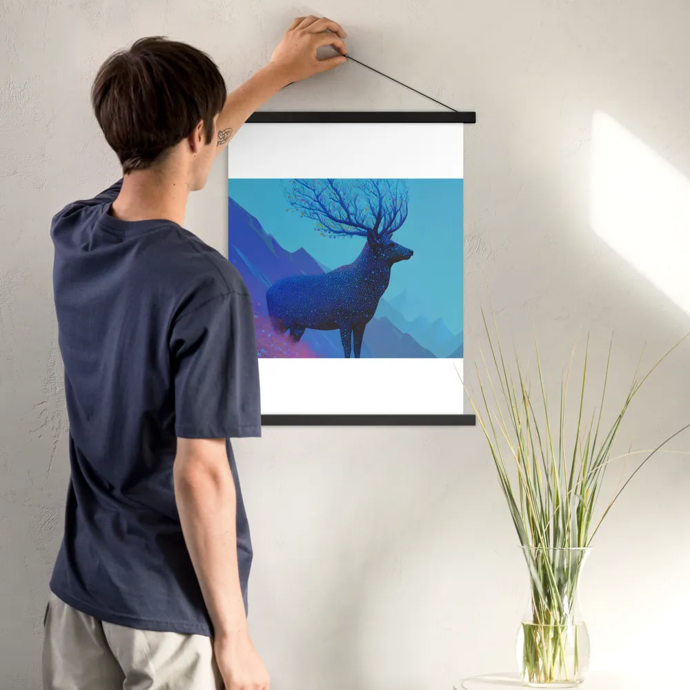 Ethereal Harmony | Poster With Black Wood Hanger | 18″×24″