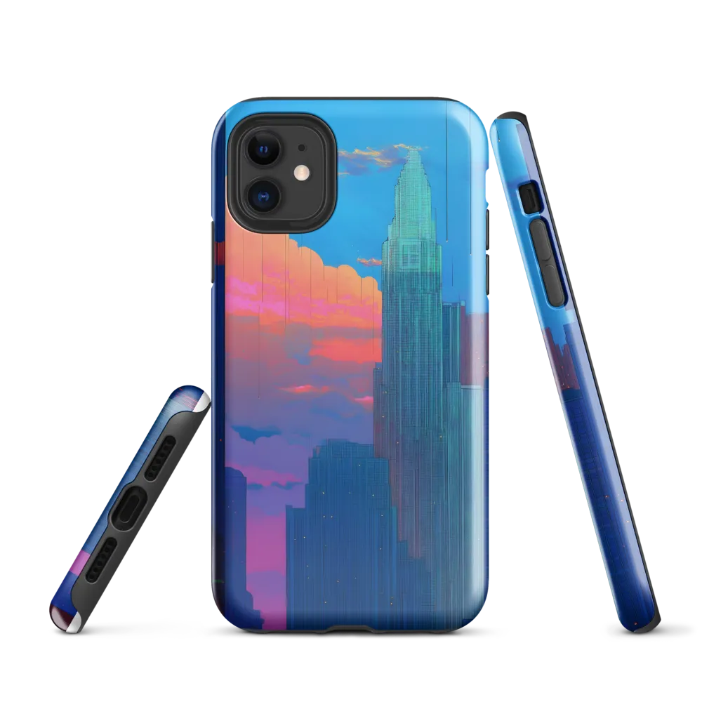 Twilight Reflections: A Digital Cityscape