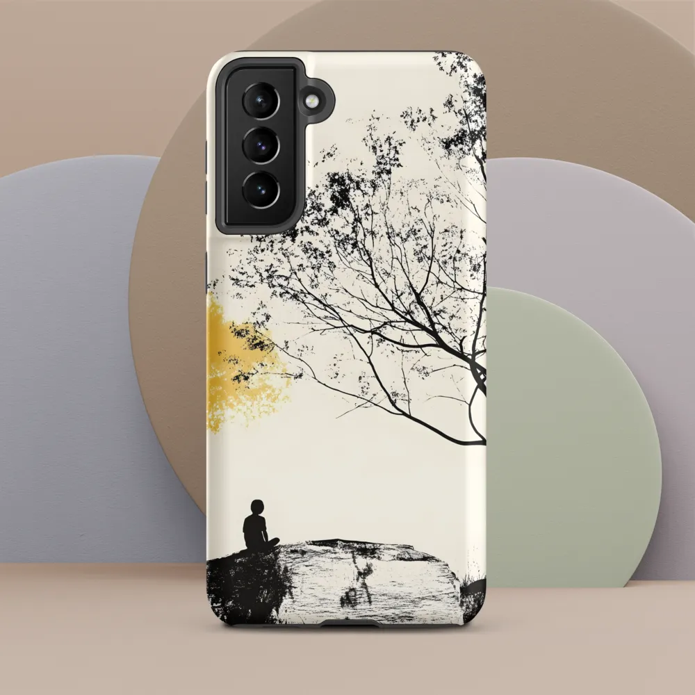 Whispers of Solitude | Phone Case |  S21 Plus | Tough Case | Matte