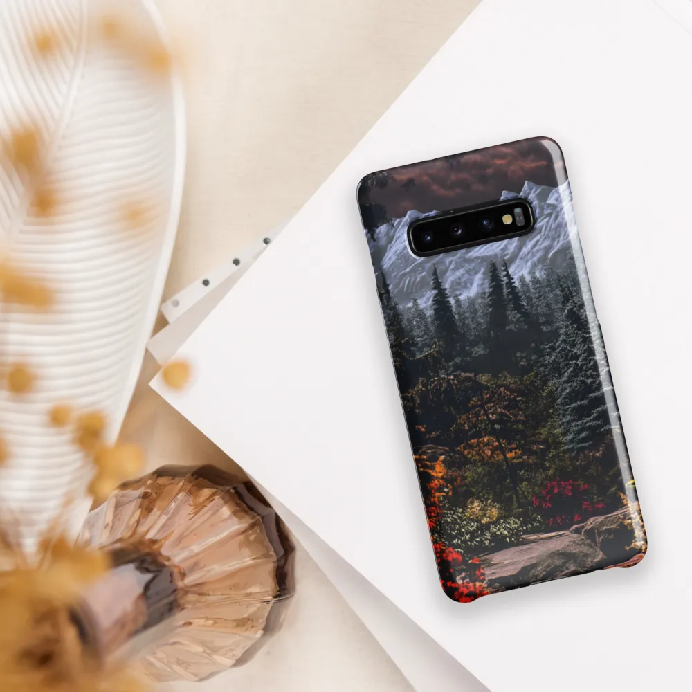 Mystical Mountain Reverie | Phone Case |  S10 Plus | Snap Case | Glossy