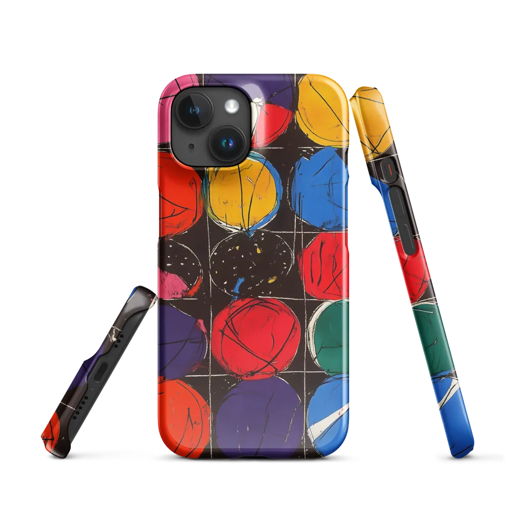 Colorful Circles in Abstract Harmony