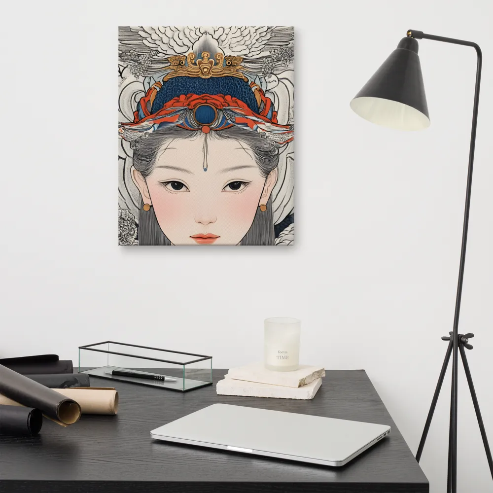 Serenity in Myth: A Traditional Portrait